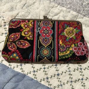 Vera Bradley Multicolor Floral Clutch